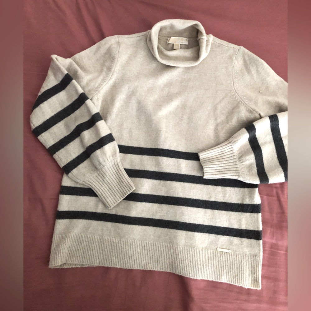 Michael Kors cowl neck sweater.